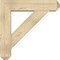 Ekena Millwork Traditional Craftsman Rough Sawn Bracket w/ Offset Brace, Douglas Fir, 8"W x 34"D x 34"H BKT0806X34X34TRA04RDF - alternate 4